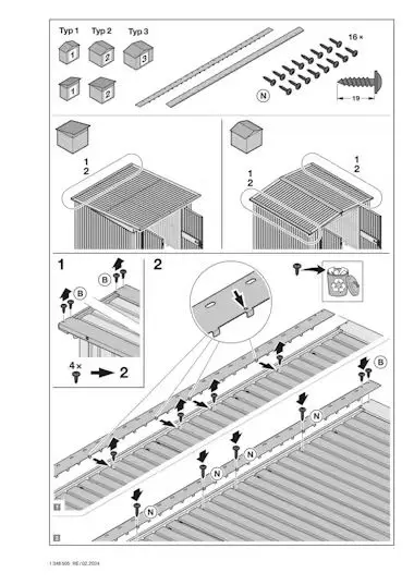 Ereszcsatorna takarás